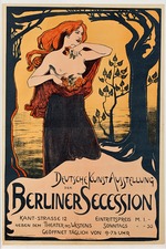 Hofmann, Ludwig, von - Poster for the Berlin Secession Exhibition