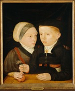 Seisenegger, Jakob - Portrait of a brother and a sister, also known as Fugger children