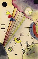 Kandinsky, Wassily Vasilyevich - Deutliche Verbindung (Clear Connection)