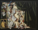 Gijsbrechts, Cornelis Norbertus - Trompe l'oeil. Letter Rack with Proclamation by Frederik III