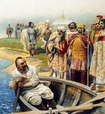 Lebedev, Klavdi Vasilyevich - Meeting of Svyatoslav I with Emperor John Tzimiskes
