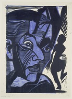 Kirchner, Ernst Ludwig - Self-Portrait (Melancholy of the mountains)