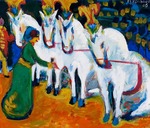 Kirchner, Ernst Ludwig - Circus horses dressage