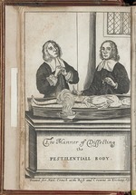 Anonymous - Two men dissecting a body with plague marks