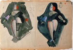 Schlemmer, Oskar - Costume design for the Triadic Ballet 