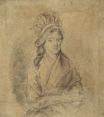 Hauer, Jean-Jacques (Johann Jakob) - Portrait of Charlotte Corday (1768-1793)