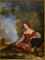 Hayter, Sir George - Portrait of Lady Catherine Caroline Montagu (1808-1834), wife of Count Alexandre Joseph Colonna-Walewski
