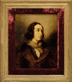 Delacroix, Eugène - George Sand dressed as a man