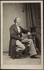 Anonymous - Portrait of Hans Christian Andersen (1805-1875)