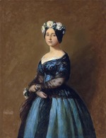 Winterhalter, Franz Xavier - Princess Augusta of Saxe-Weimar-Eisenach (1811-1890), Queen of Prussia
