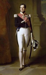 Winterhalter, Franz Xavier - Portrait of King Leopold I of Belgium (1790-1865)