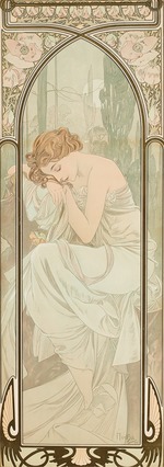 Mucha, Alfons Marie - Repos de la nuit
