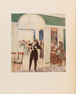 Kardovsky, Dmitri Nikolayevich - Illustration to the comedy Woe from Wit by Alexander Griboyedov