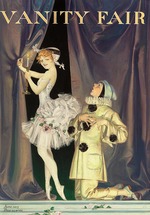 Leyendecker, Frank Xavier - Pierrot and Columbine. Vanity Fair magazine cover
