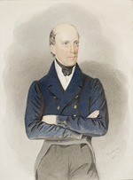 Kriehuber, Josef - Portrait of Archduke John of Austria (1782-1859)