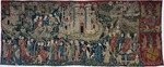 Master of the Middle-Rhine - Courtly Love Games (Spieleteppich), tapestry