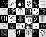 Kandinsky, Wassily Vasilyevich - Thirty (Trente). Biomorphic abstraction