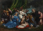 Lotto, Lorenzo - The Adoration of the Christ Child