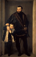 Veronese, Paolo - Conte Iseppo da Porto with his son Adrian
