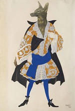 Bakst, Léon - Costume design for the ballet Sleeping Beauty by P. Tchaikovsky