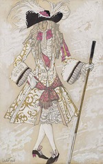Bakst, Léon - Costume design for the ballet Sleeping Beauty by P. Tchaikovsky