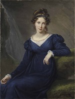 Vigée Le Brun, Louise Élisabeth - Portrait of Tatiana Borisovna Potemkina, née Golitsyna (1797-1869)