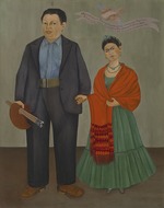Kahlo, Frida - Frieda and Diego Rivera
