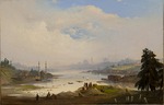 Caffi, Ippolito - View of the Constantinople