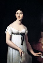 Serangeli, Gioacchino Giuseppe - Portrait of the opera singer Giuditta Pasta (1798-1865), née Negri