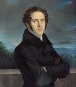 Millet, Jean-François - Portrait of the composer Vincenzo Bellini (1801-1835)