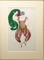 Bakst, Léon - Costume design for the ballet Sheherazade by N. Rimsky-Korsakov