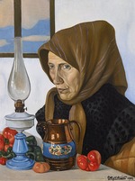 Cagnaccio di San Pietro - Portrait of Artist's Mother