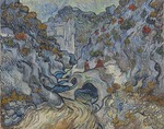 Gogh, Vincent, van - The ravine (Les Peiroulets)