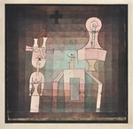 Klee, Paul - Still life with sculptures (Stillleben mit Plastiken)