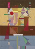 Kandinsky, Wassily Vasilyevich - Zersetzte Spannung (Disintegrated Tension) 
