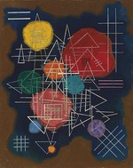 Kandinsky, Wassily Vasilyevich - Verschleiertes Glühen (Veiled Glow) 