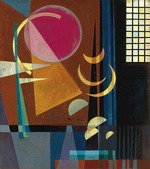 Kandinsky, Wassily Vasilyevich - Scharf-Ruhig (Sharp-Quiet)