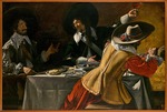 Anonymous - The Three Musketeers sitting at a table