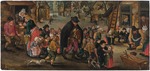 Brueghel, Pieter, the Younger - Blind Hurdy-Gurdy Player