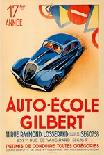 Anonymous - Auto-École Gilbert. Driving School Advertising