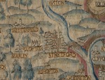 Sheldon, Ralph - The Sheldon Tapestry: Map of Warwickshire, Detail: Stratford