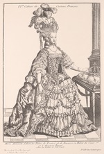 Anonymous - Queen Marie Antoinette of France (1755-1793) in court dress