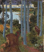 Denis, Maurice - Landscape with Hooded Man