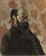 Cézanne, Paul - Self-Portrait (Portrait de l'artiste au fond rose)