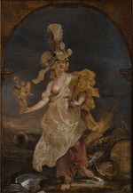 Rubens, Pieter Paul - Allegorical Portrait of Marie de Médici (1575-1642) as Bellona