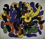 Léger, Fernand - Les grands plongeurs noirs
