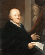 Barckhan, Johann Hieronymus - Portrait of Friedrich Gottlieb Klopstock (1724-1803)