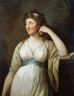 Graff, Anton - Portrait of Elisa von der Recke (1754-1833)