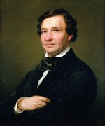 Magnus, Eduard - Portrait of the pianist and composer Wilhelm Taubert (1811-1891)