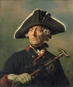 Camphausen, Wilhelm - Portrait of Frederick II of Prussia (1712-1786)